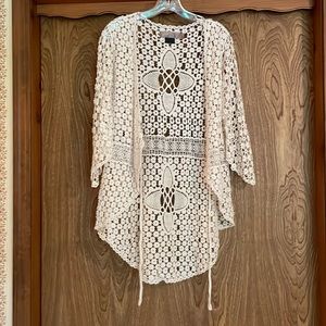 Crocheted cardigan, size S